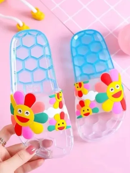 Girls Little Sunshine Jelly Pool Slides By Liv and Mia