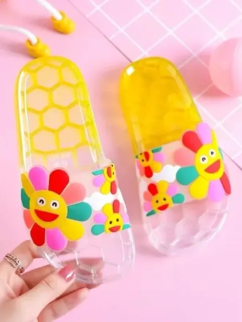 Girls Little Sunshine Jelly Pool Slides By Liv and Mia