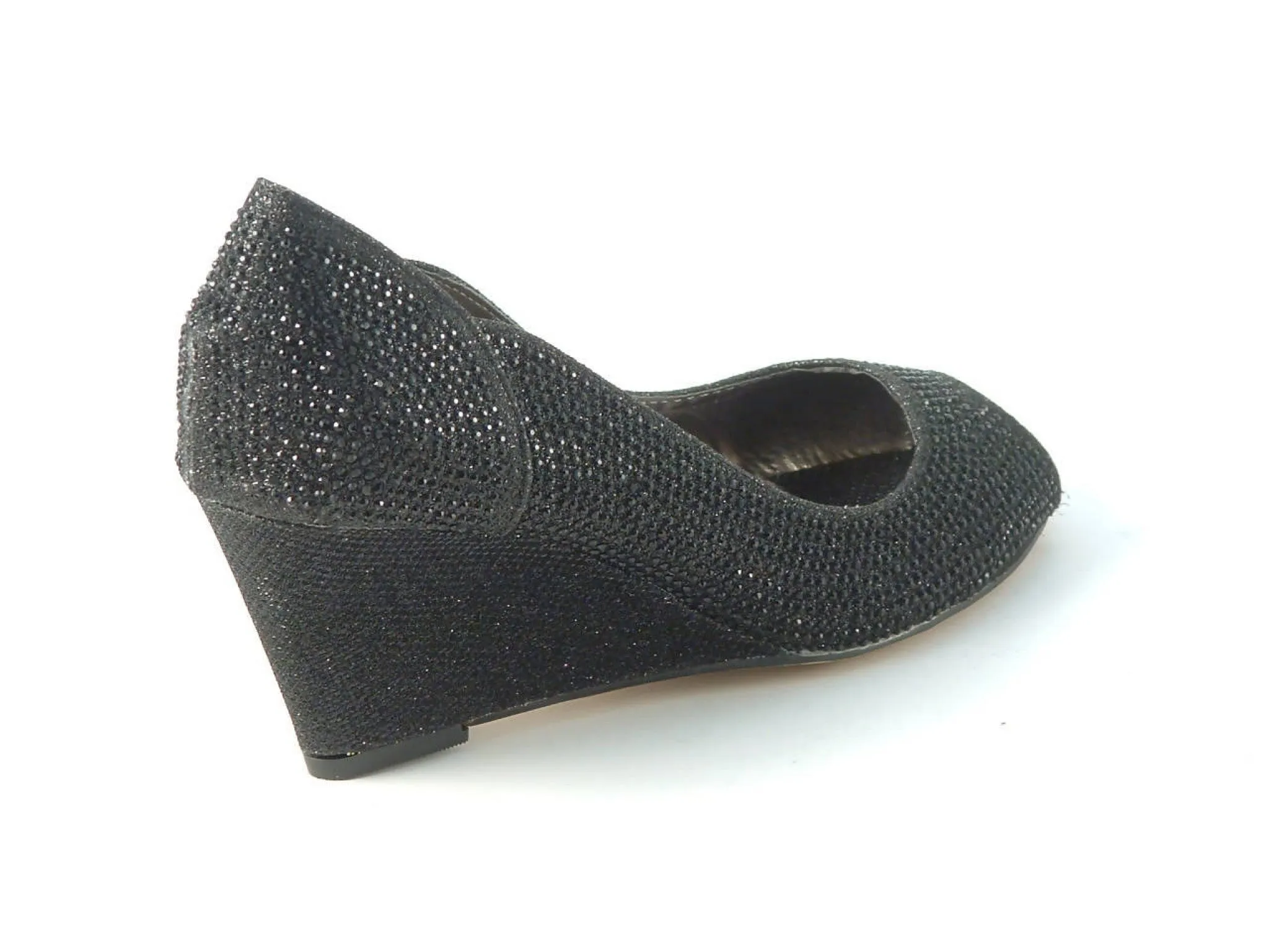 Glitz Shoes Sabatiné Glitter Wedges