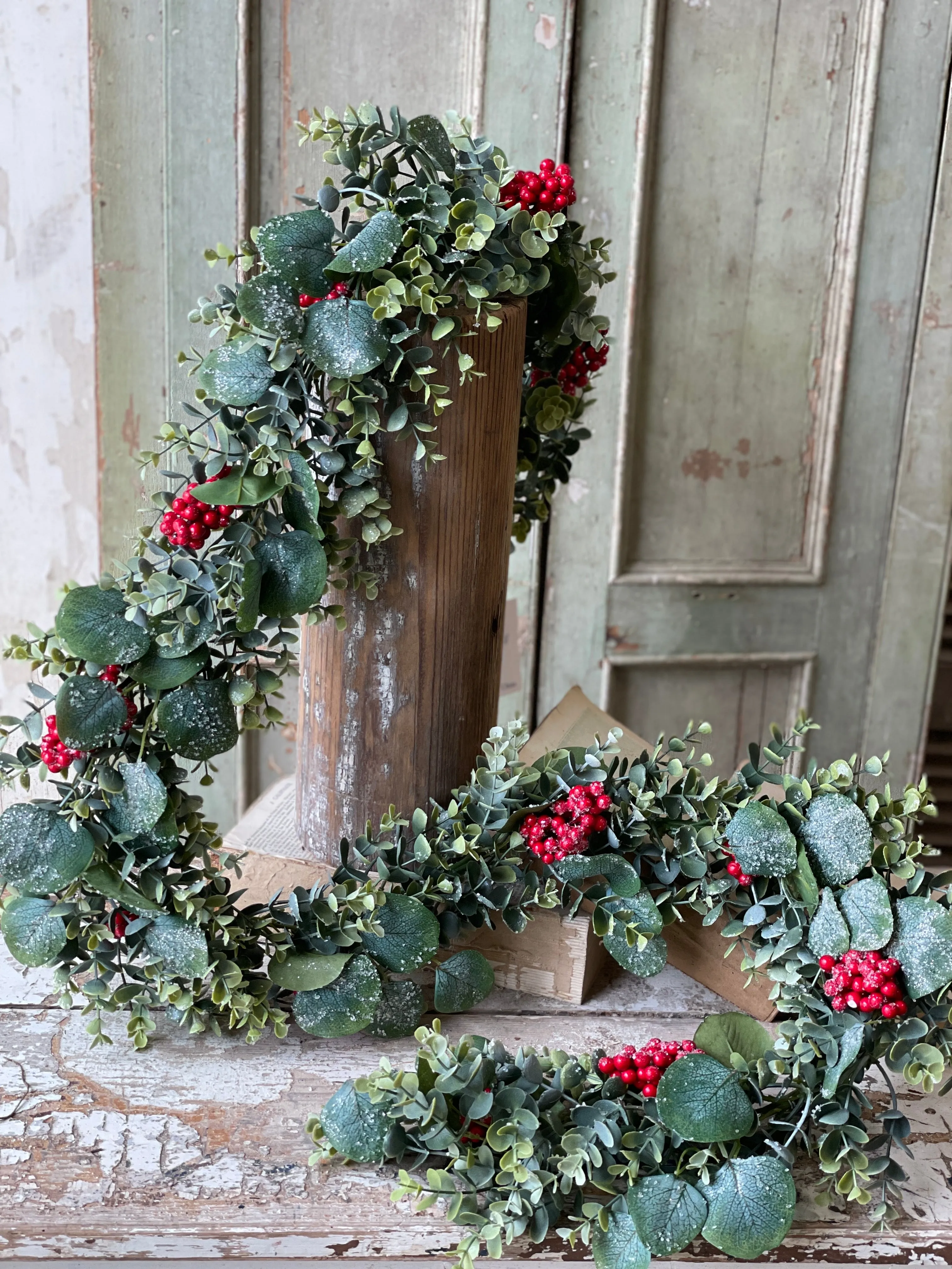 Harlequin Eucalyptus Garland | 6' | SKID SPECIAL!  $8.50 *