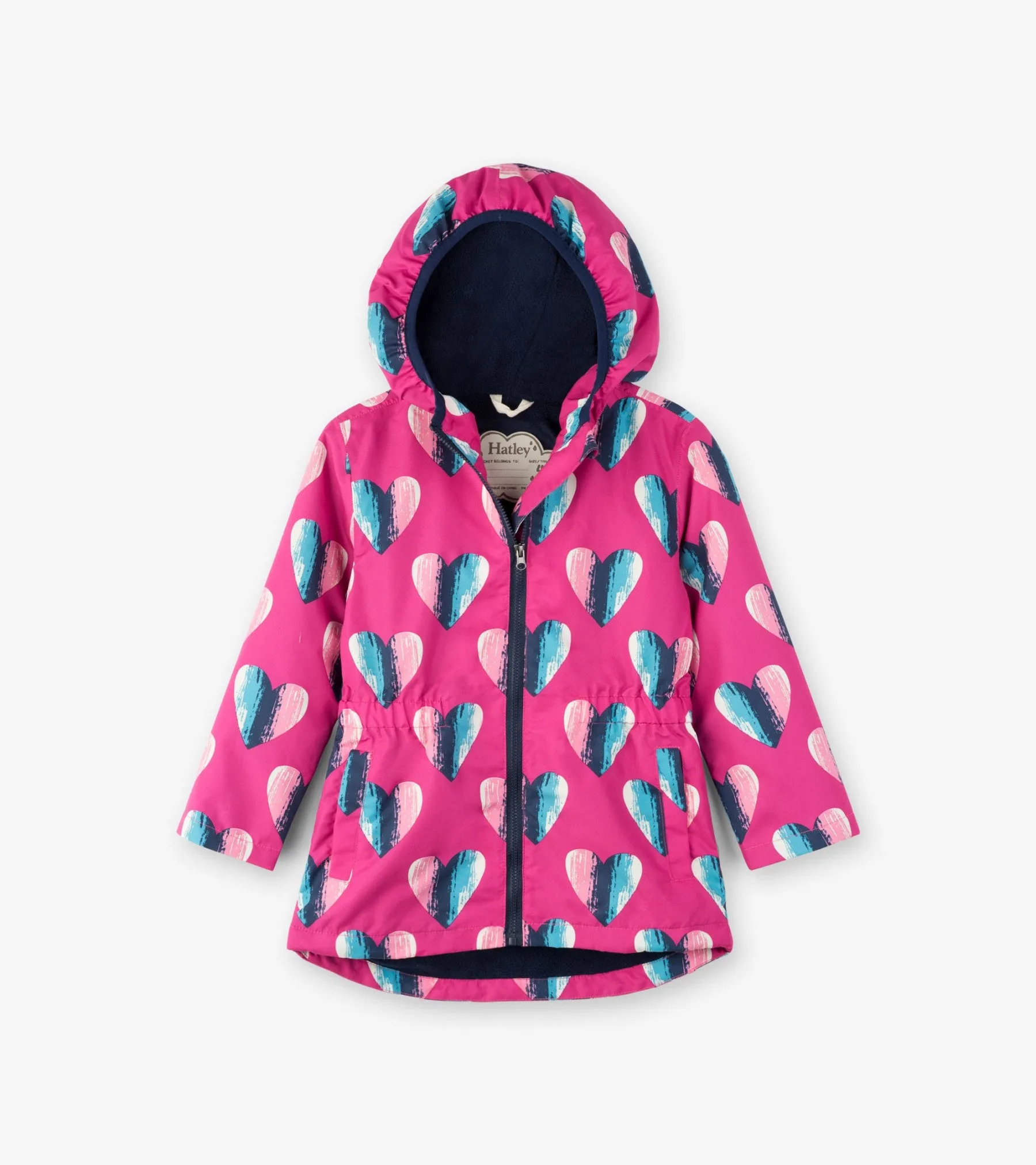 Hatley Rain Jacket - Hearts