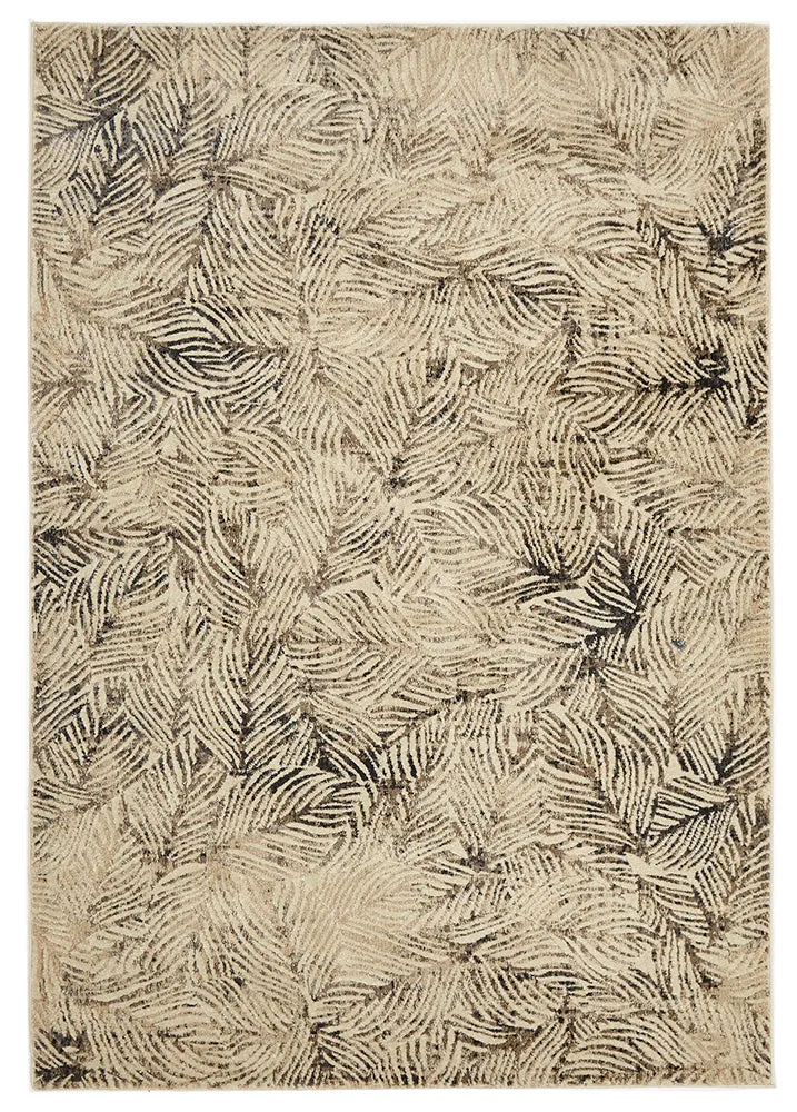 Heliya  Modern Charcoal Rug