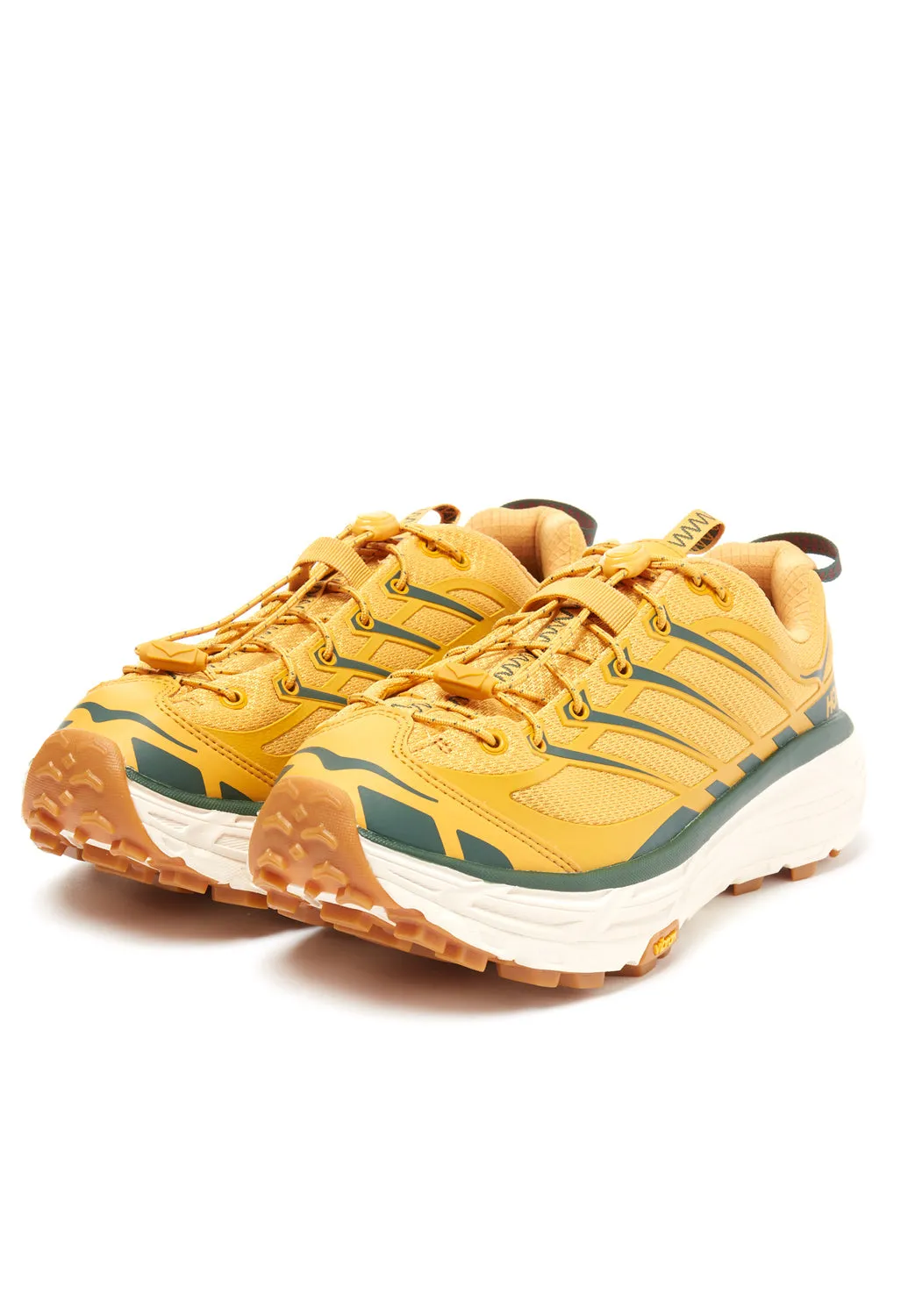 Hoka Mafate Three2 - Golden Yellow / Eggnog