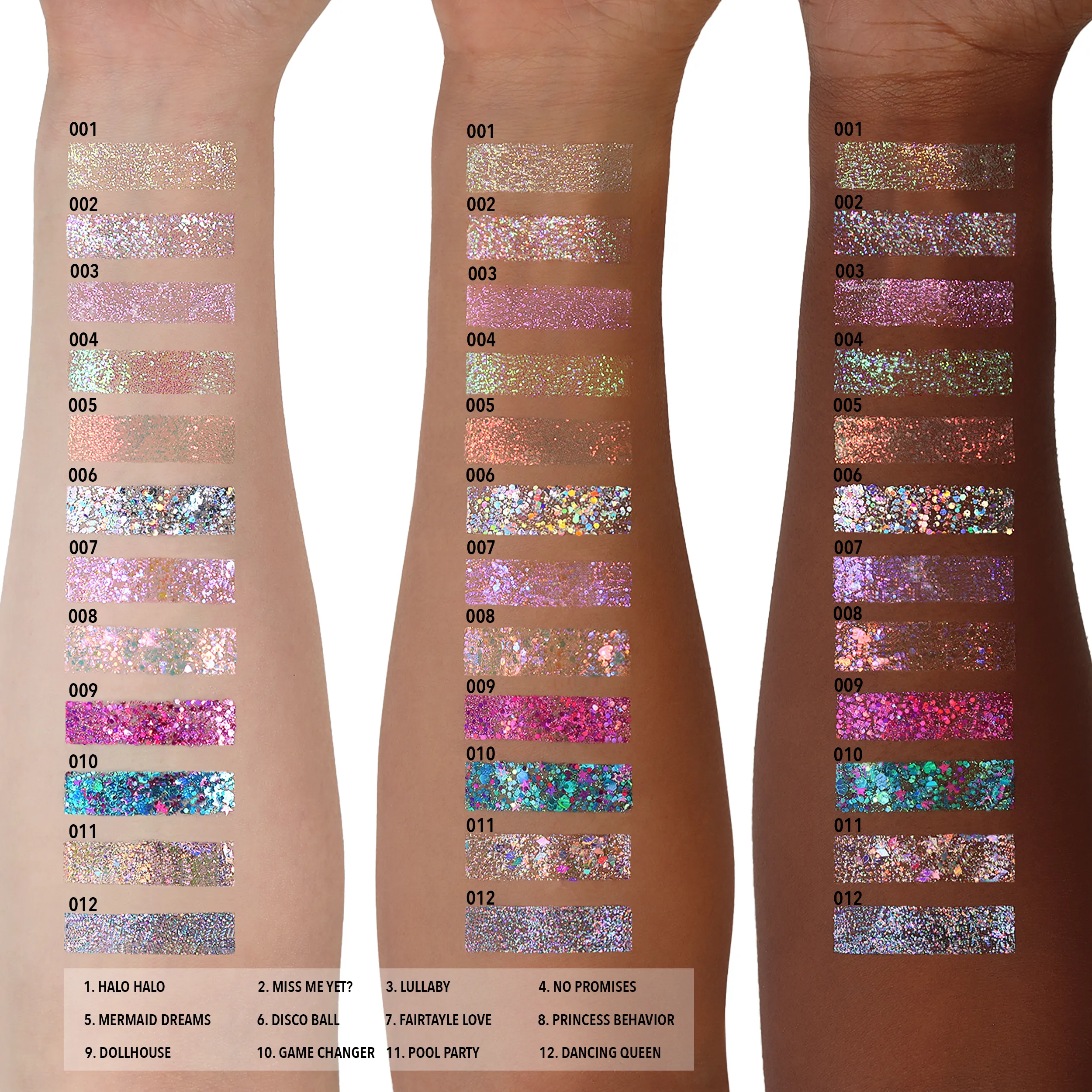 Hologram Glitter Gel Bundle