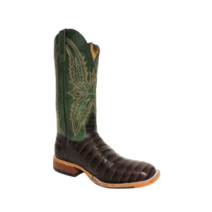 Horse Power Men's Emerald Caiman Print Boots