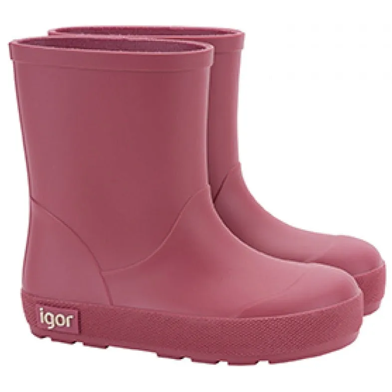 Igor Girl's Yogi Rain Boots - Frambuesa