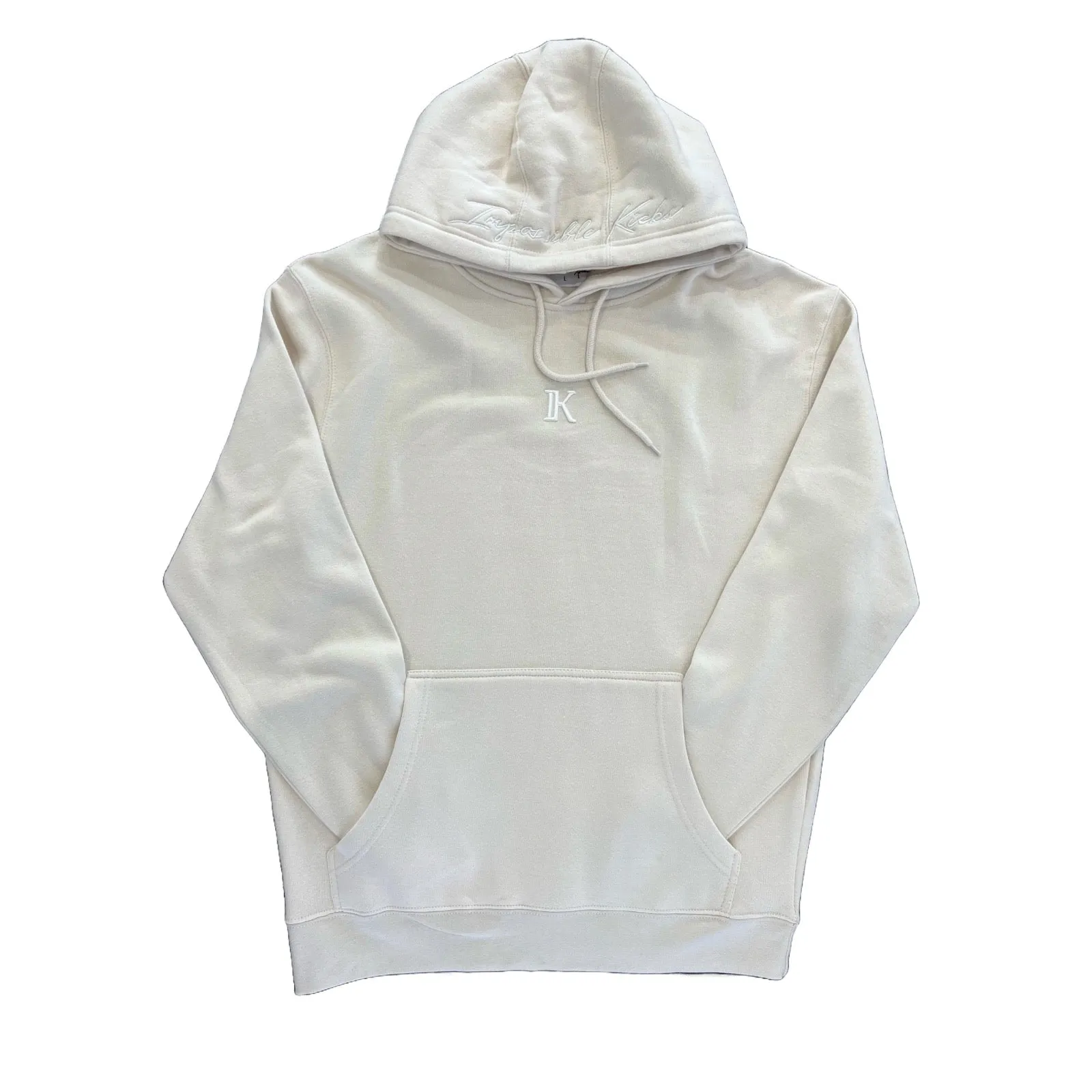 Impossible Kicks Embroidered Hoodies , Sandshell