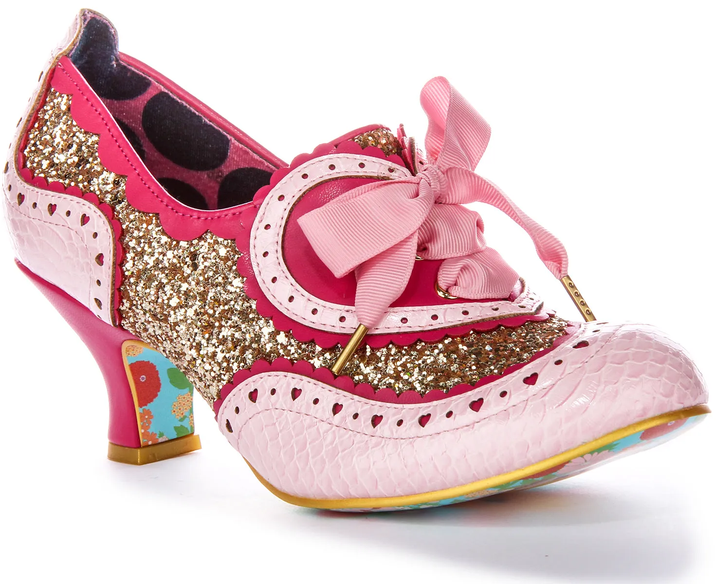 Irregular Choice Jazz Cat In Pink Multi For Women