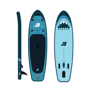 J8 Cruiser Shark - Jr. Inflatable Stand-Up Paddleboard - (Best for Under 80lbs) - SUP Board Package