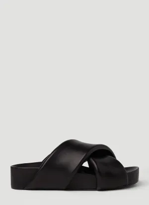 Jil Sander Padded Sandals