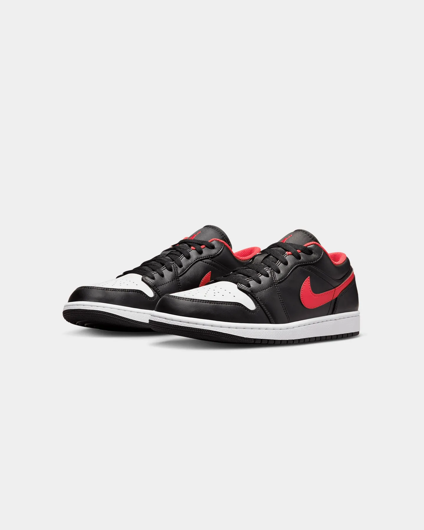 Jordan Air Jordan 1 Low "White Toe" Black/Fire Red-White