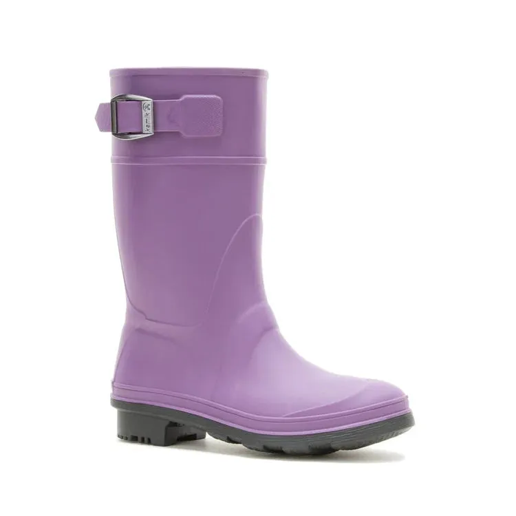 Kamik Kids' Raindrops Waterproof Rain Boots - Eggplant