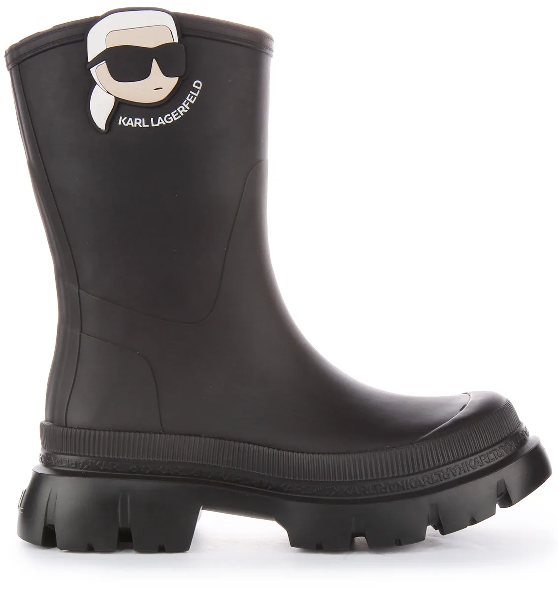 Karl Lagerfeld Trekka Rain In Black For Women