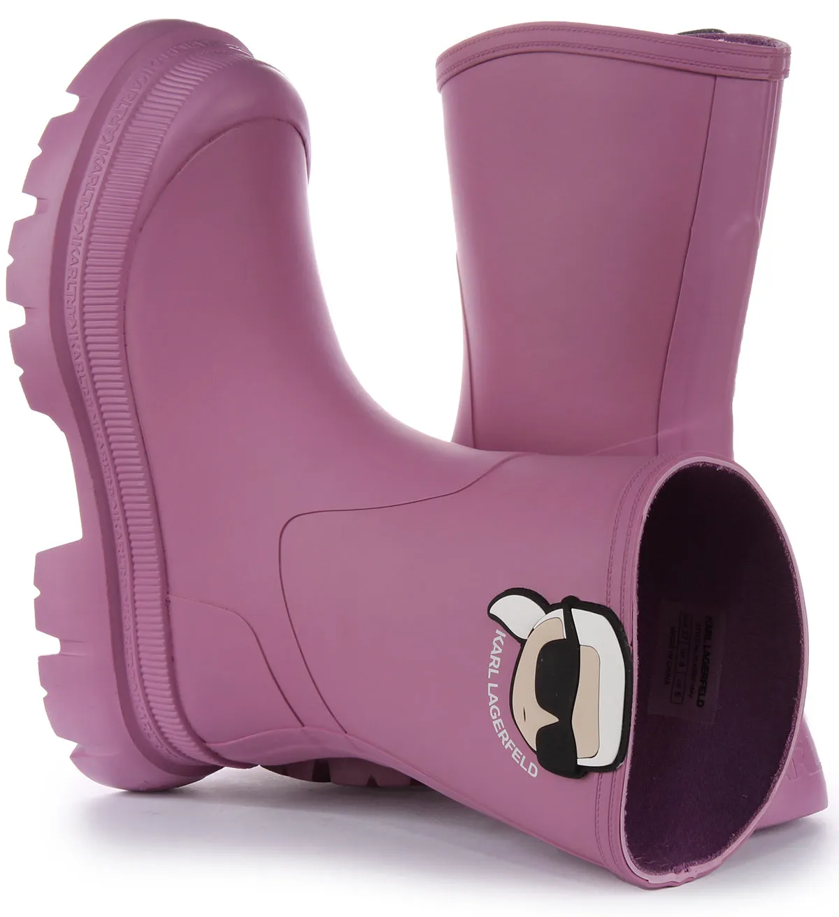 Karl Lagerfeld Trekka Rain In Pink For Women