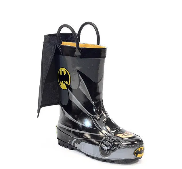 Kids Batman Everlasting Rain Boot - Black