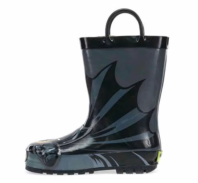 Kids Batman Everlasting Rain Boot - Black