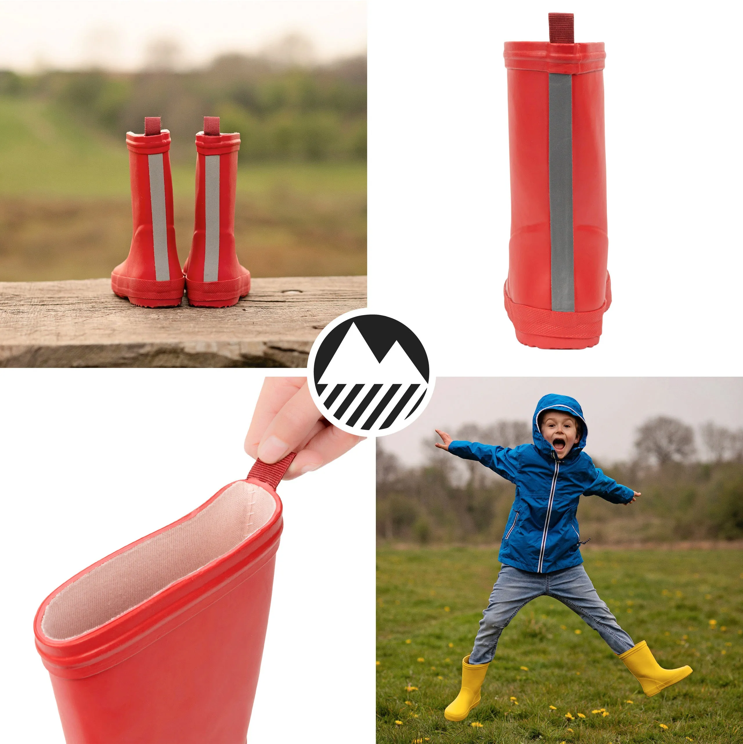 Kids' Wampool Wellington Boots