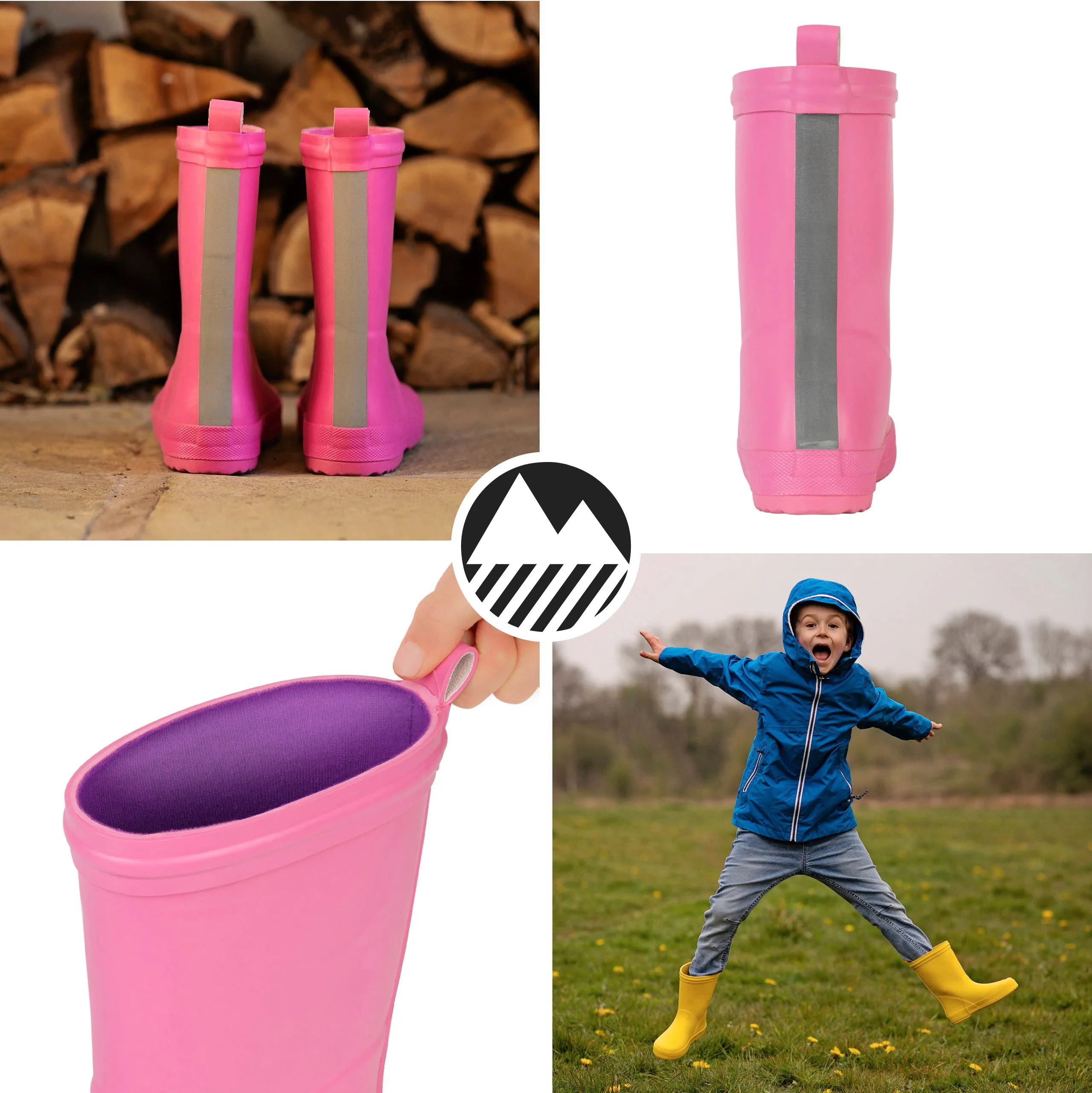 Kids' Wampool Wellington Boots