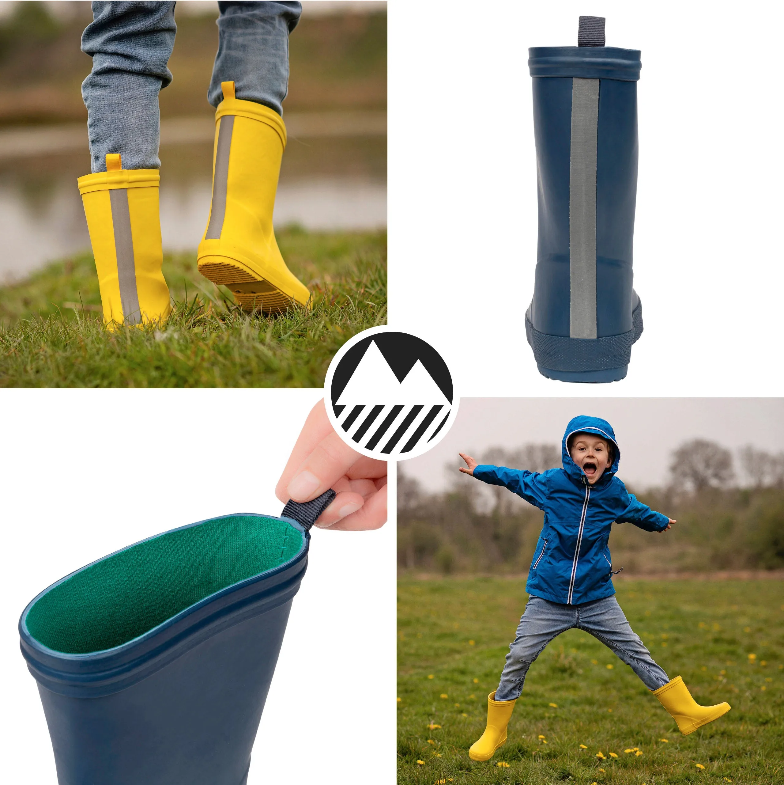 Kids' Wampool Wellington Boots