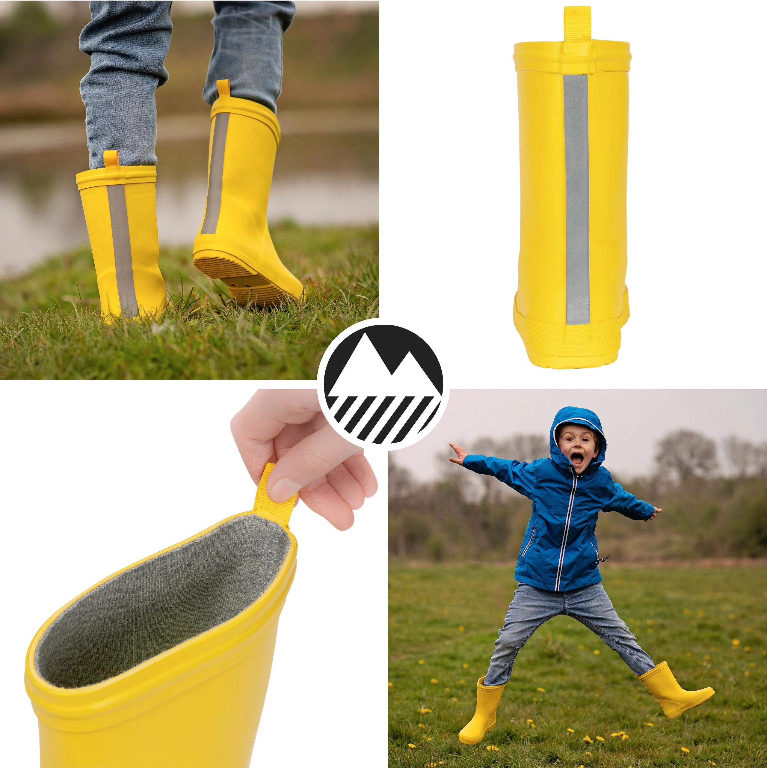 Kids' Wampool Wellington Boots