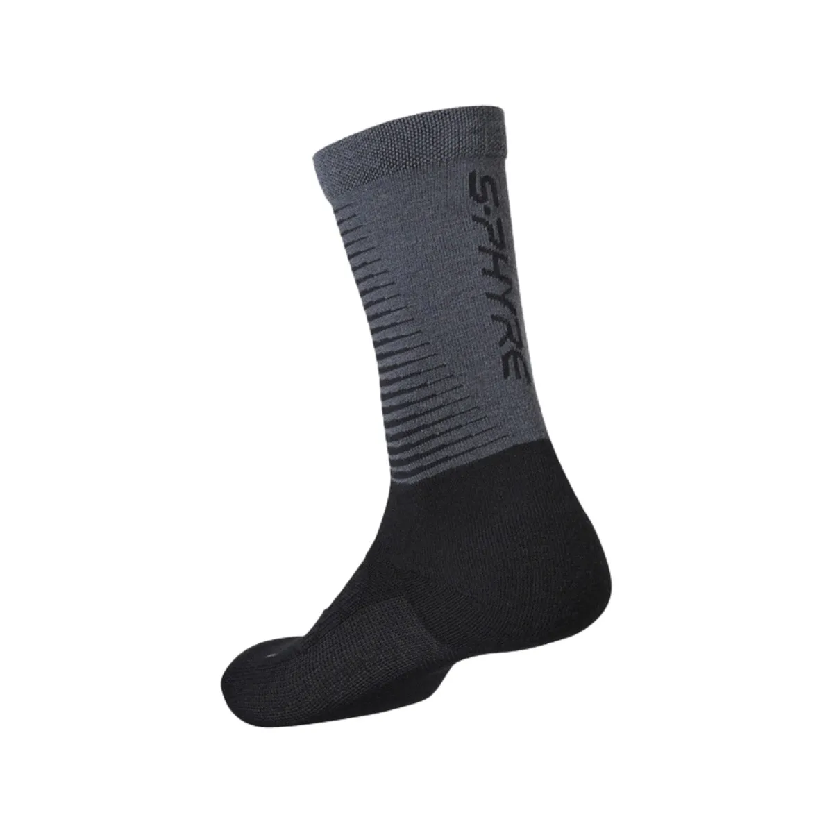 Long Socks Shimano S-Phyre Merino Black Grey