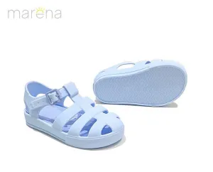 Marena Monaco Jelly Sandal - Matt Blue