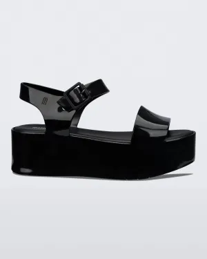 Melissa Shoes Mar Platform Sandals - Black