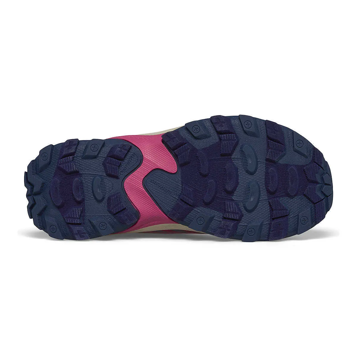 MERRELL MOAB SPEED 2 MID WTRPF BERRY/NAVY - KIDS