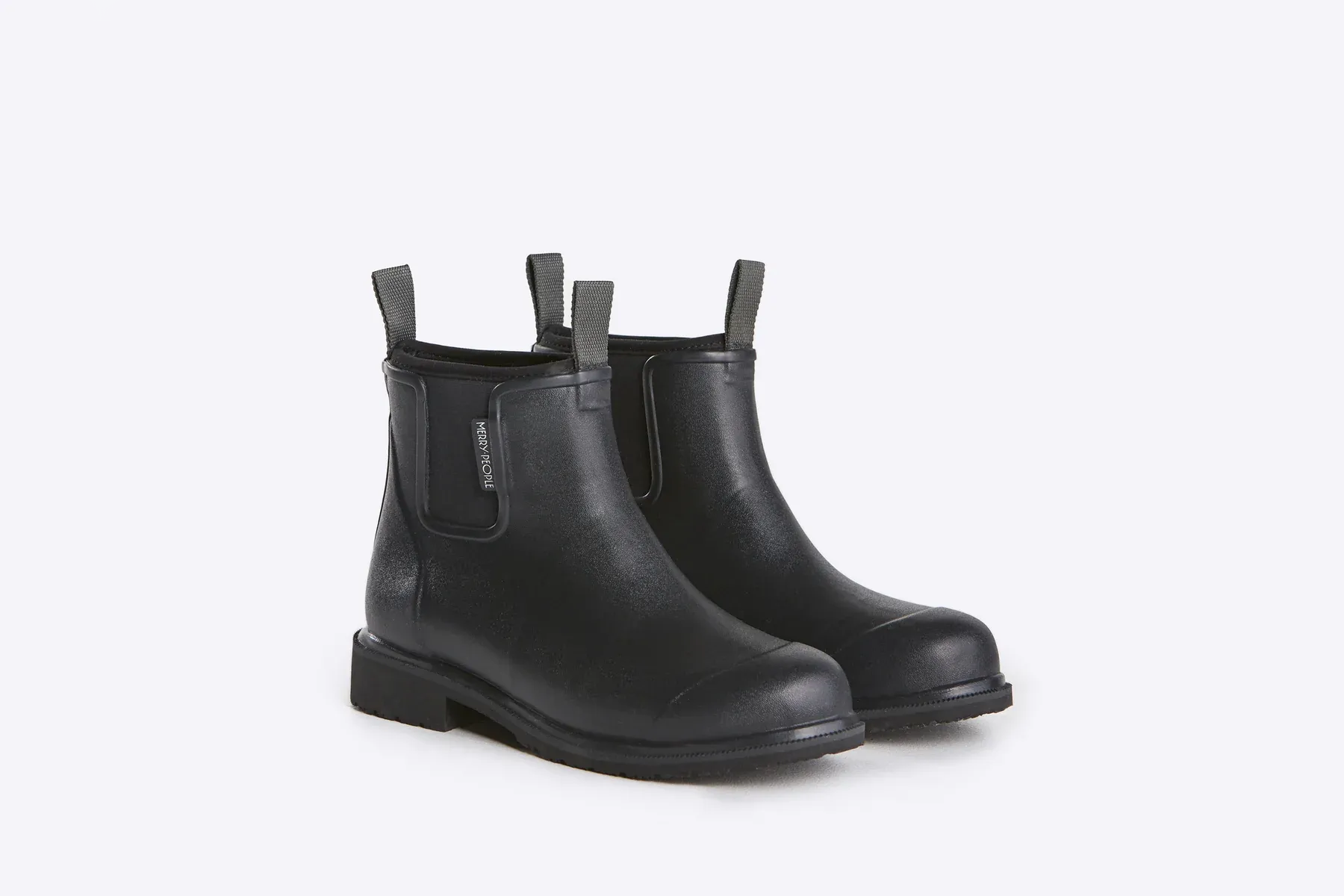 Merry People Bobbi Gumboot - Black/Black