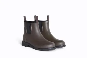 Merry People Bobbi Gumboot - Chocolate / Black