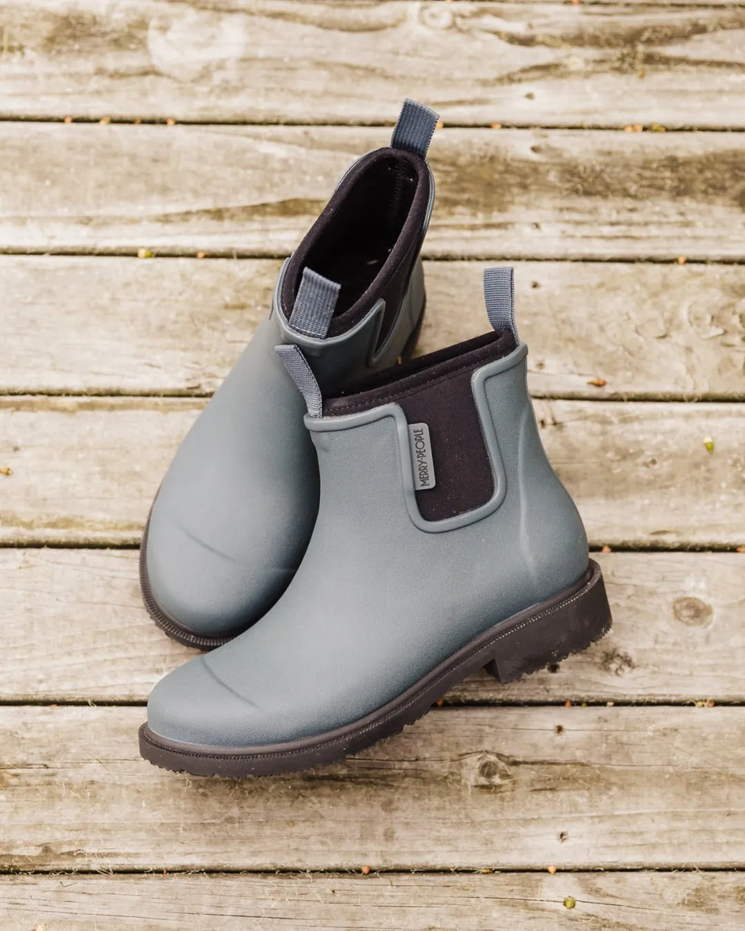 Merry People Bobbi Gumboot - Slate Grey