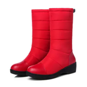 Mid Calf  Snow Boots