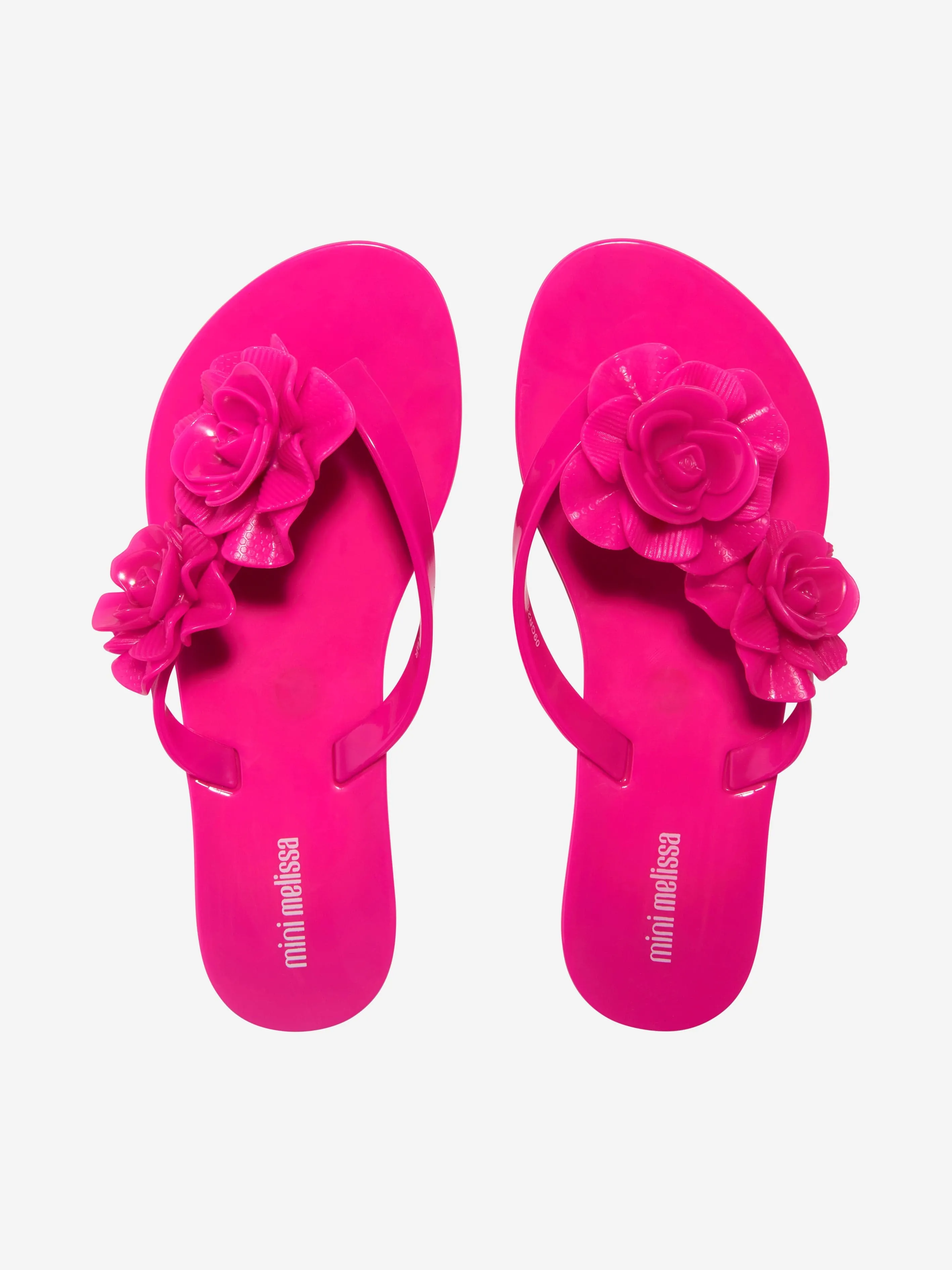 Mini Melissa Girls Harmonic Garden Jelly Flip Flops