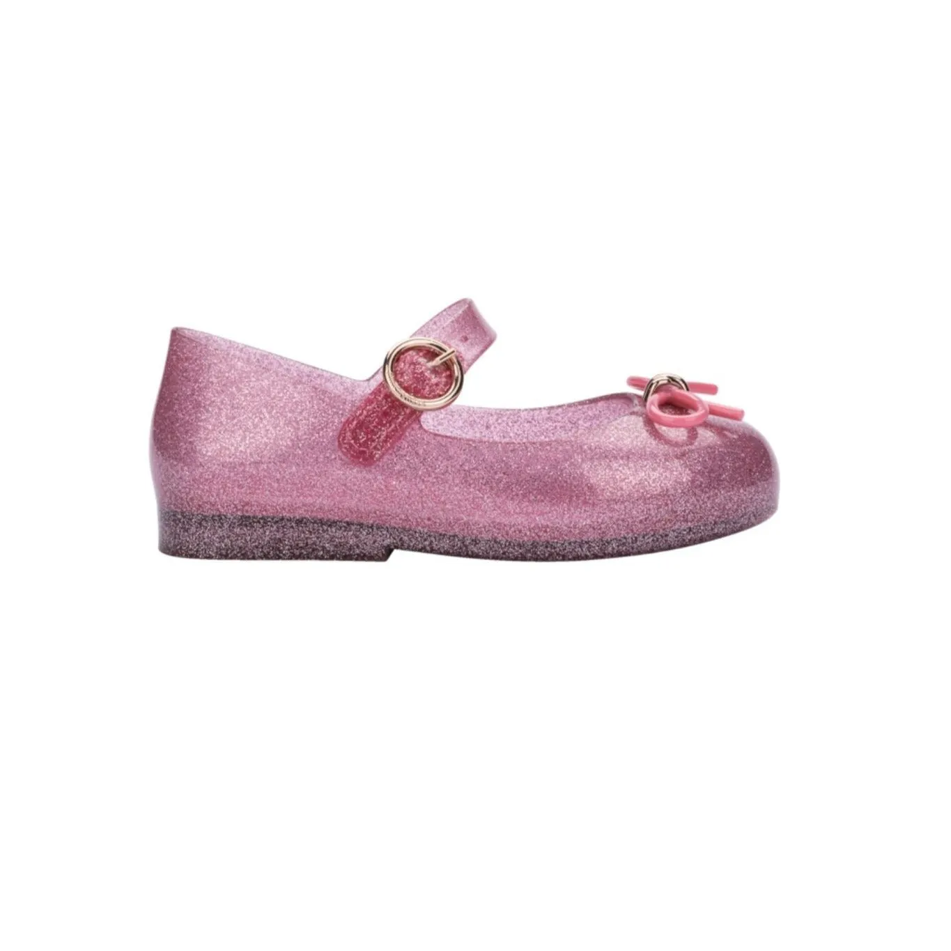 Mini Melissa Mini Sweet Love - Pink Glitter