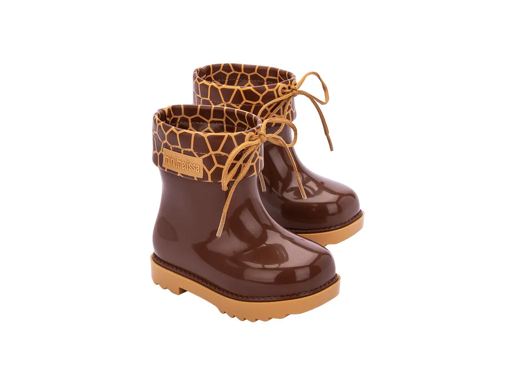 Mini Melissa Rain Boot II Bb Brown