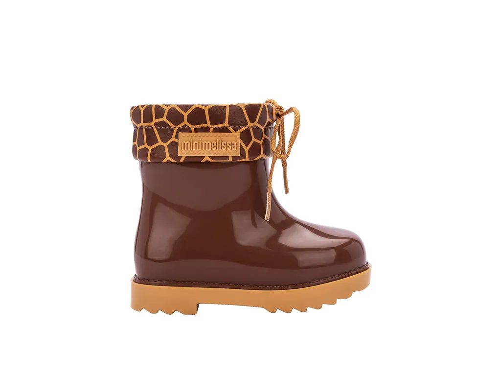 Mini Melissa Rain Boot II Bb Brown