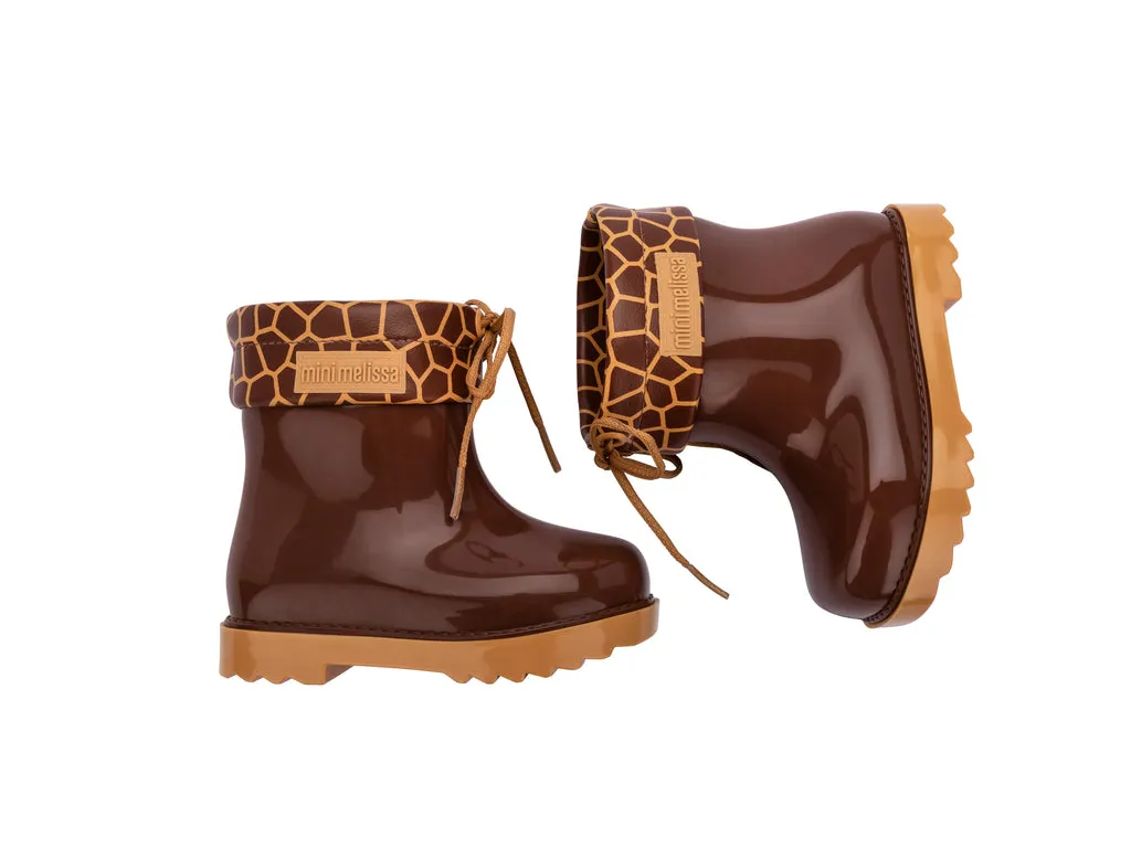 Mini Melissa Rain Boot II Bb Brown