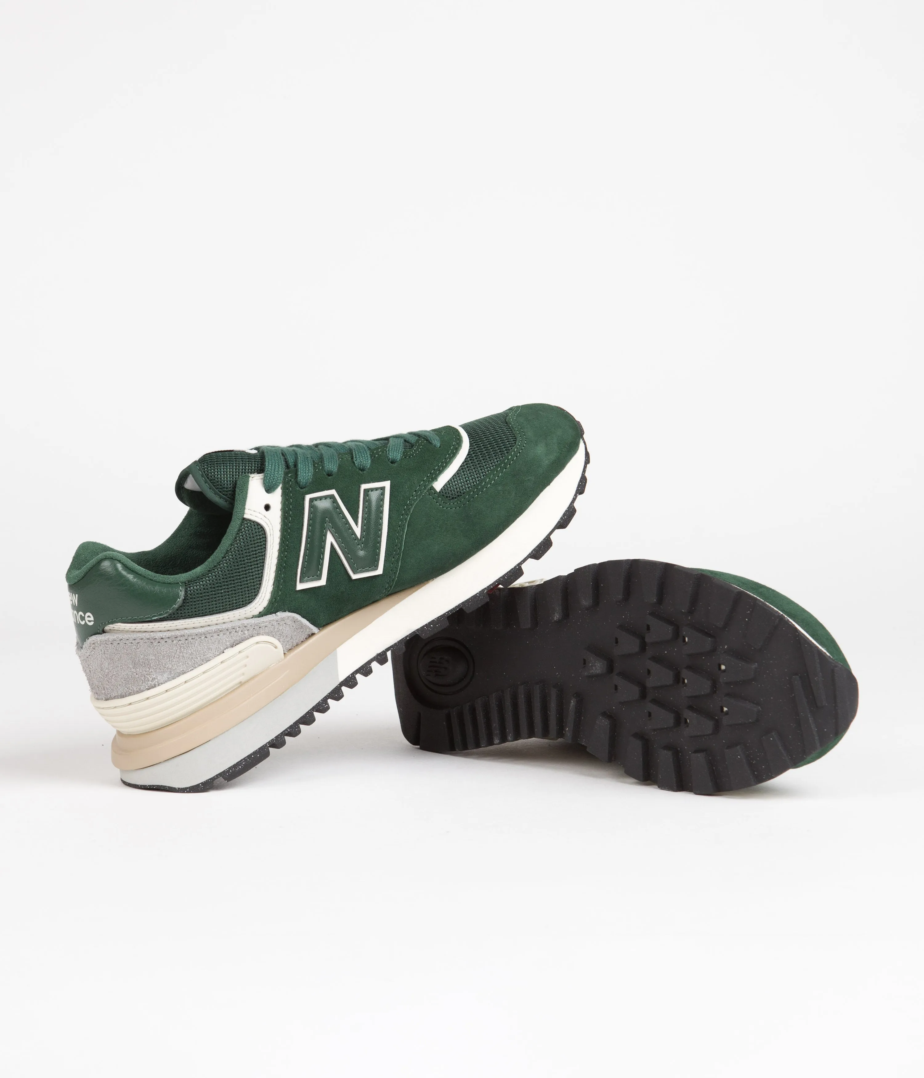 New Balance 574 Shoes - Abundant Green