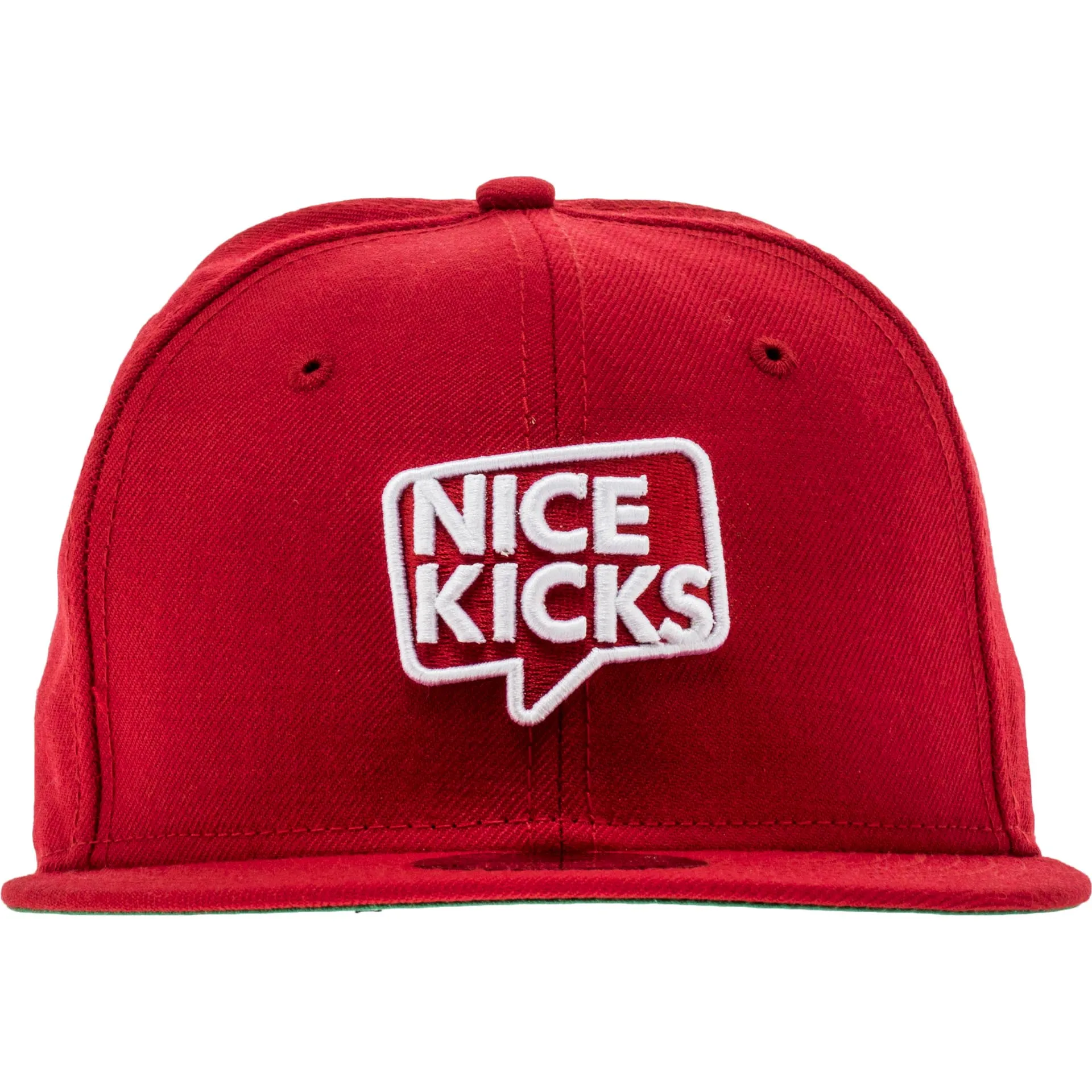 New Era X Nice Kicks 9Fifty Snapback Hat - Scarlett/White