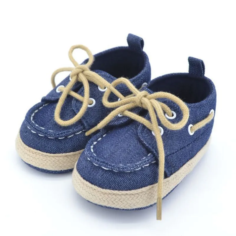 New Spring Autumn Toddler First Walker Baby Shoes Boy Girl Soft Sole Crib Laces Sneaker Prewalker Sapatos