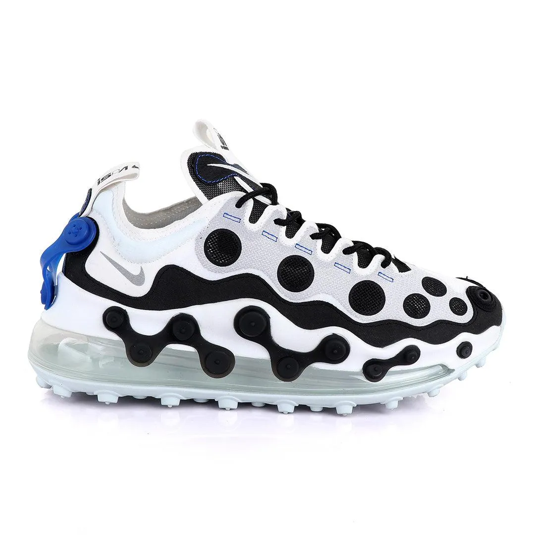 Nk Ispa Airmax 720 Adapt Black Poka Dot White Sneakers