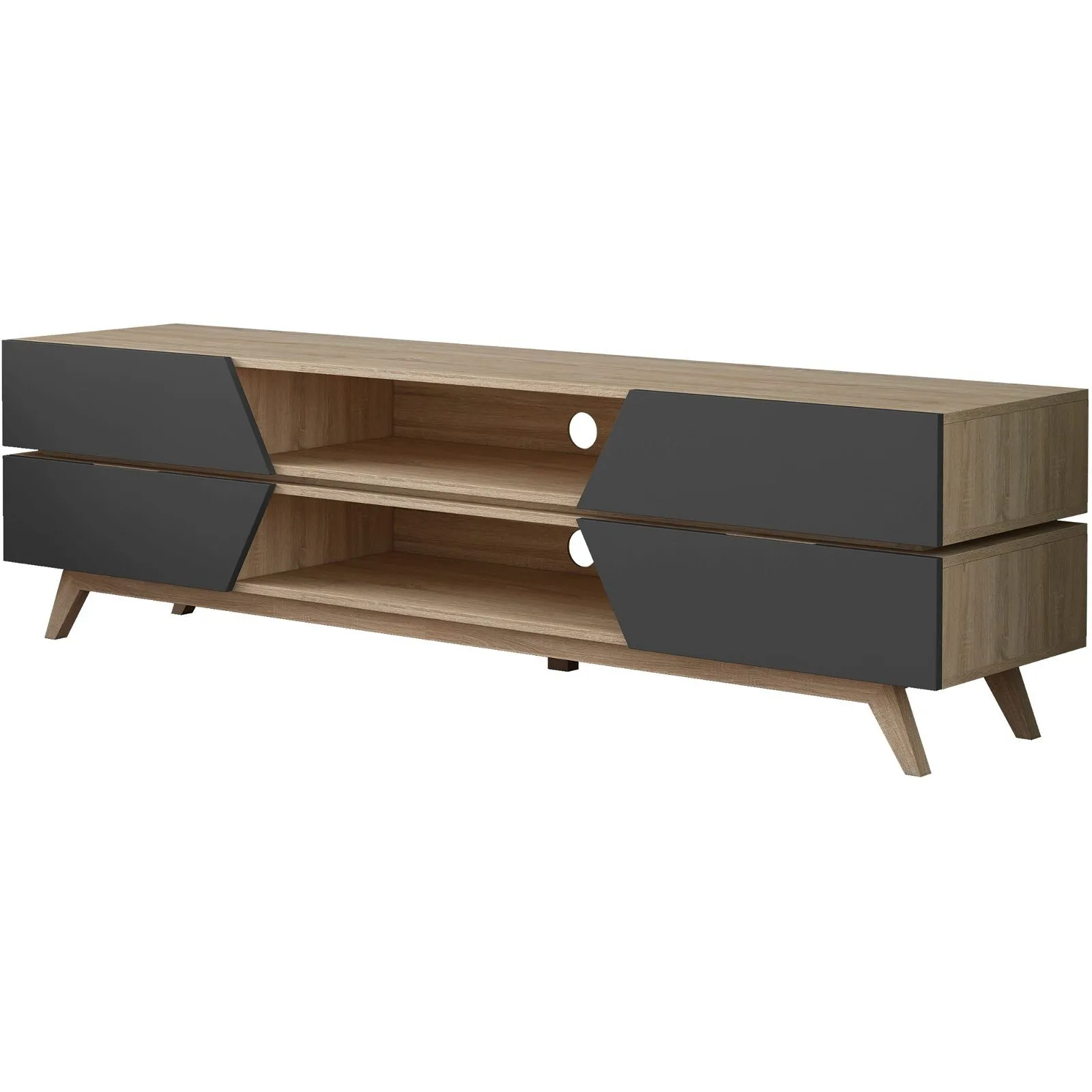 NORDIC 1800 Entertainment Unit Grey by Criterion