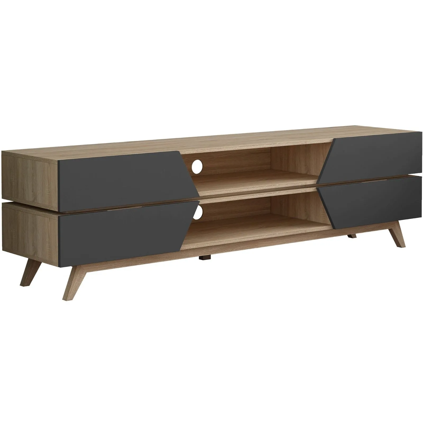 NORDIC 1800 Entertainment Unit Grey by Criterion