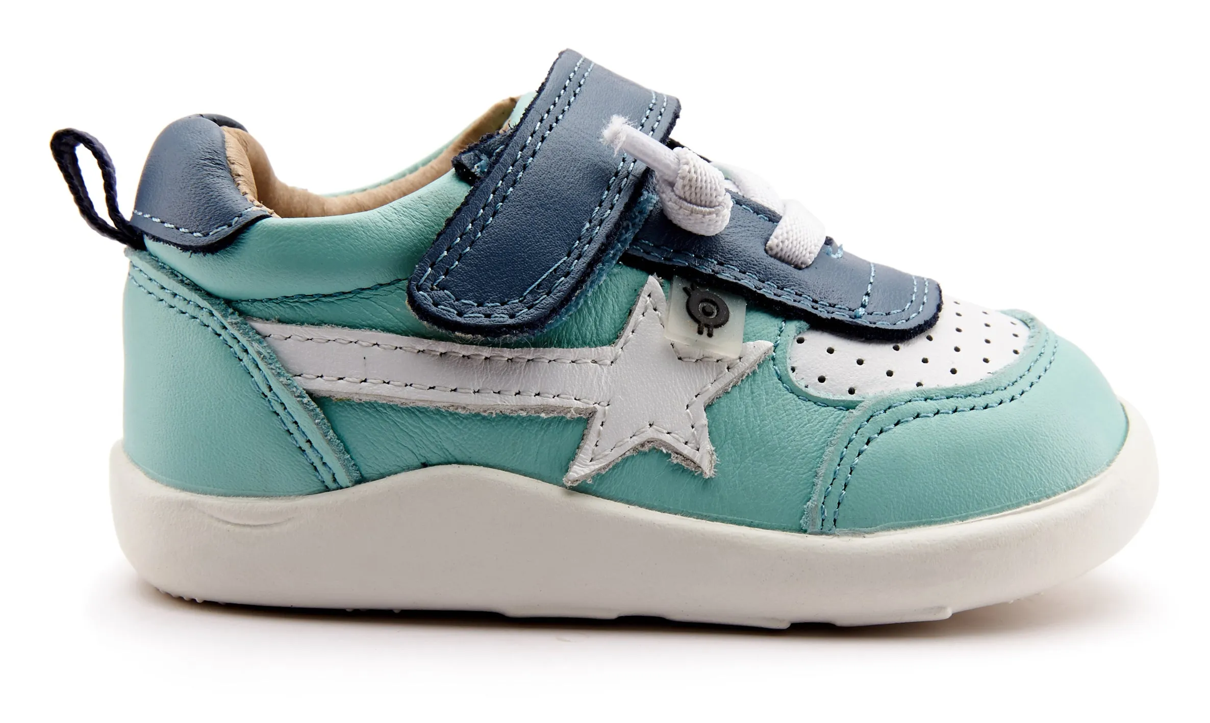 Old Soles Boy's & Girl's 8031 Ground Work Sneakers - Jade/Snow/Indigo