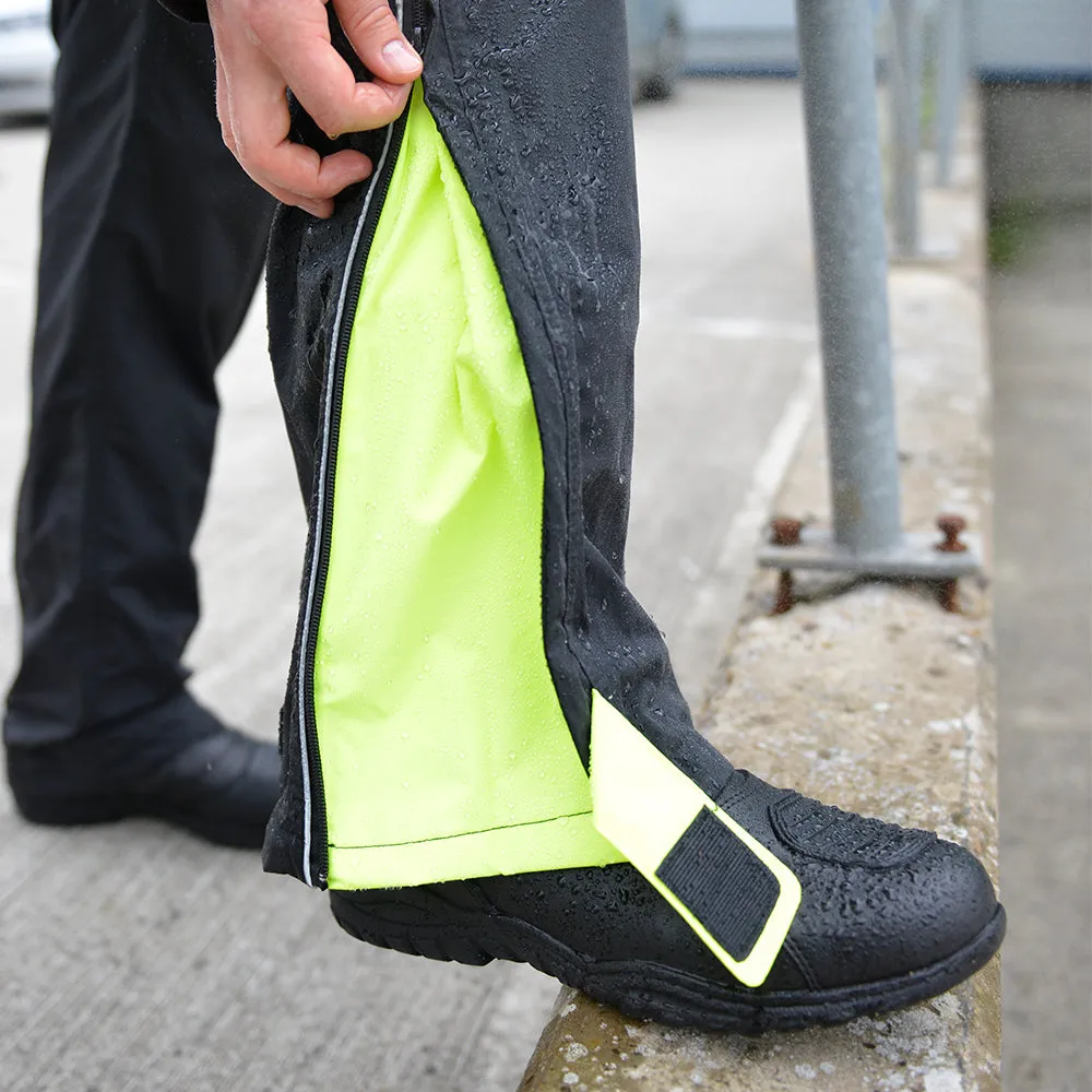 Oxford Stormseal Oversuit Black / Fluo Yellow