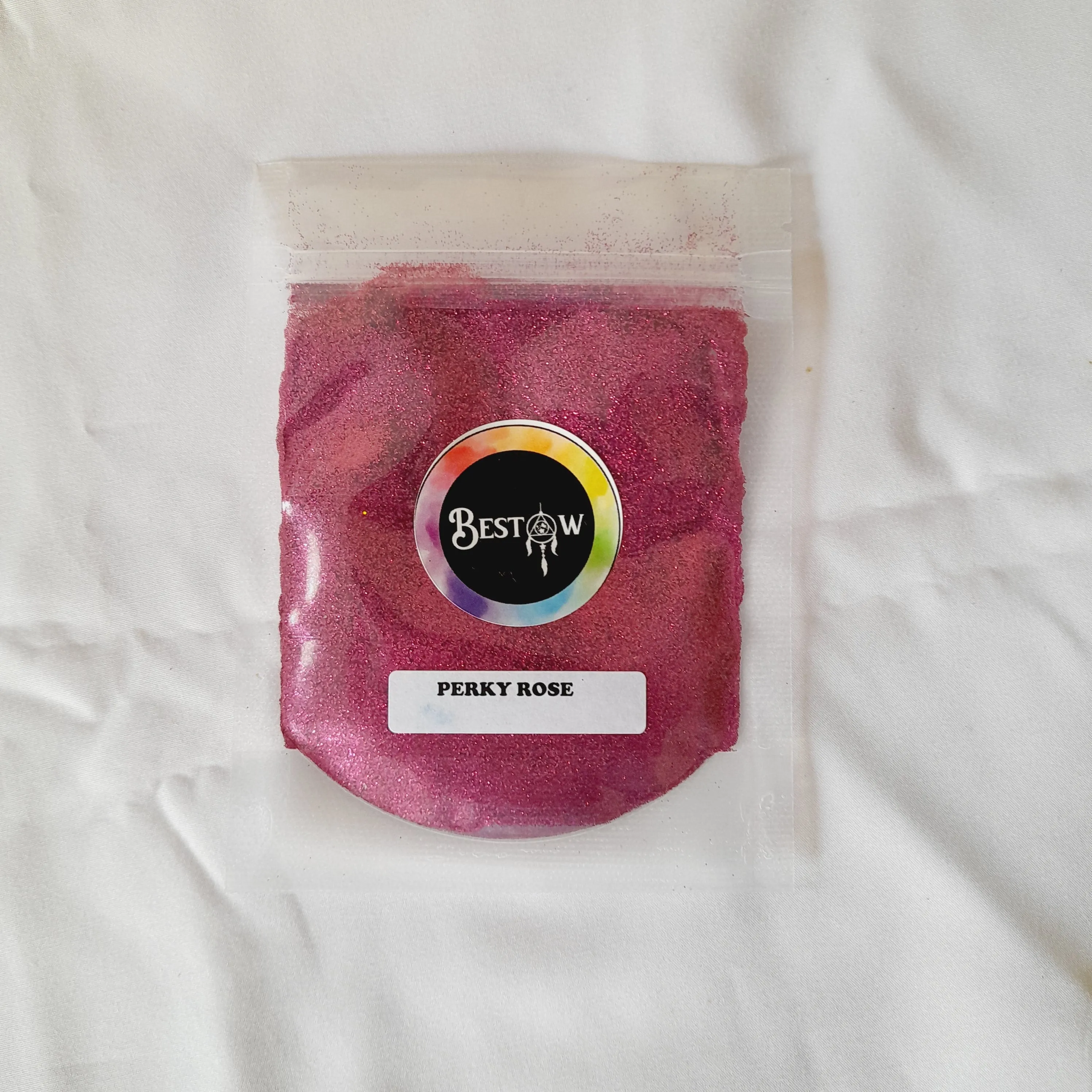 Perky Rose Shimmer Glitter - 20gms