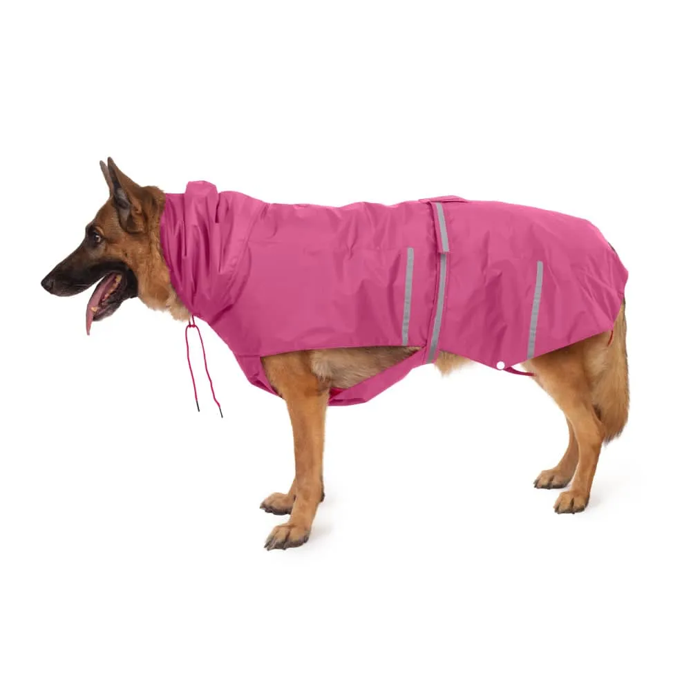 PetWale Reflective Raincoat for Dogs (Pink)