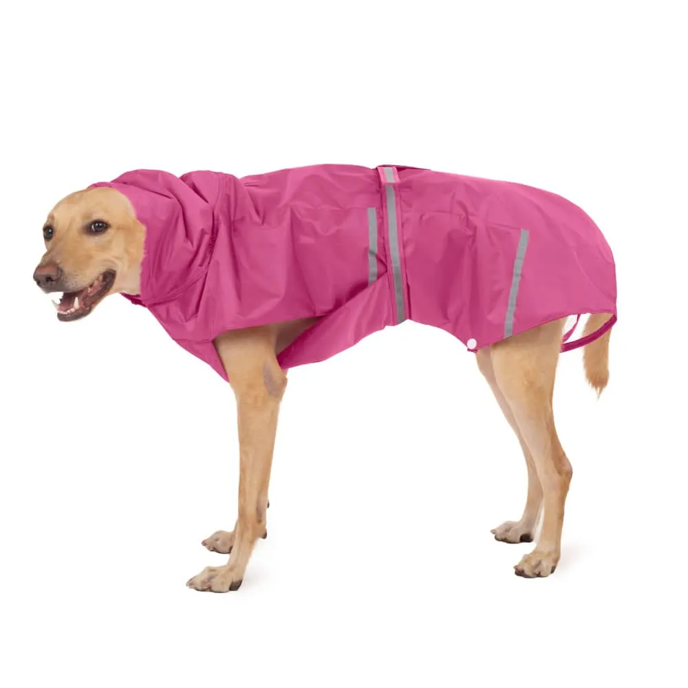 PetWale Reflective Raincoat for Dogs (Pink)