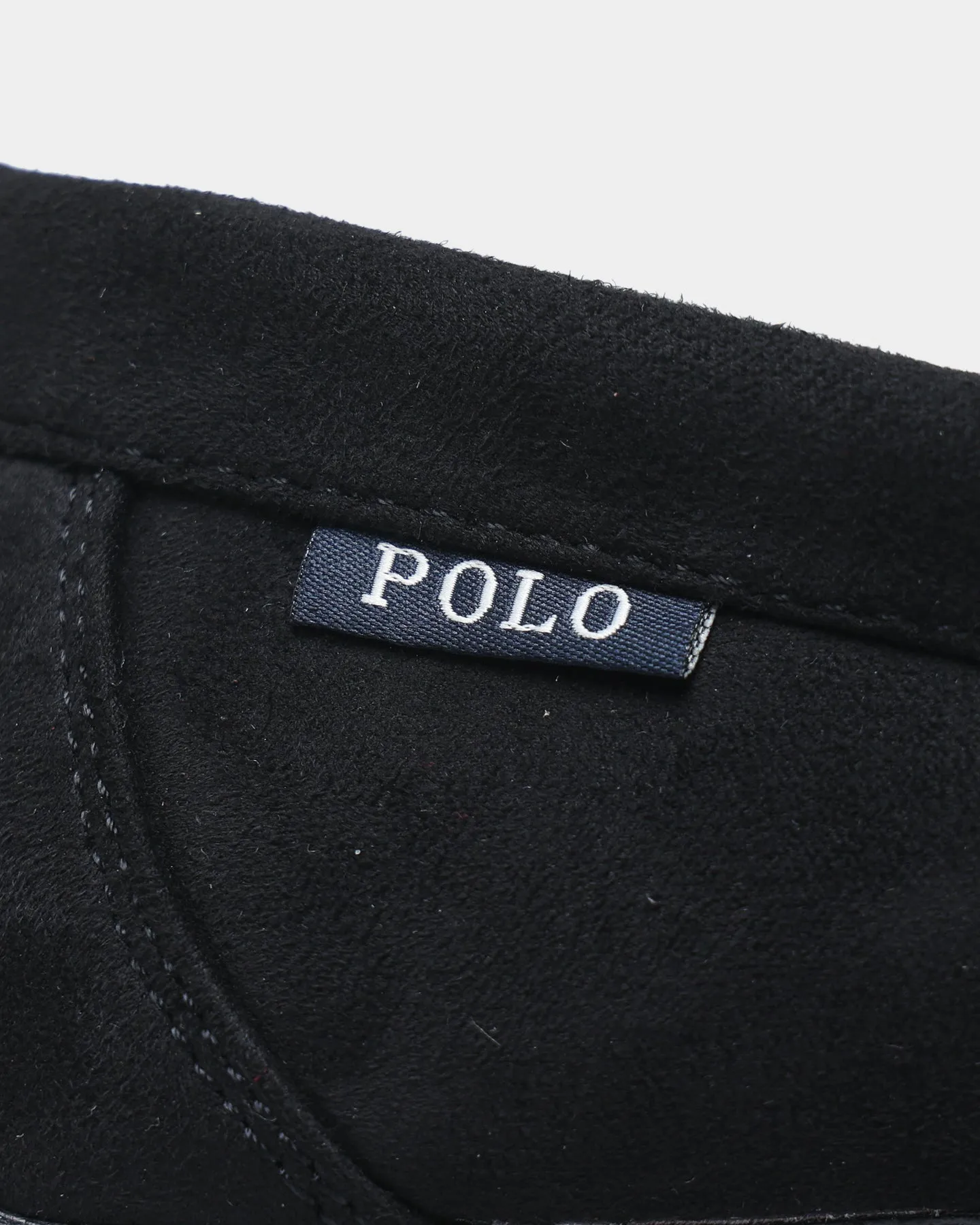 Polo Ralph Lauren Buffalo Slippers Black