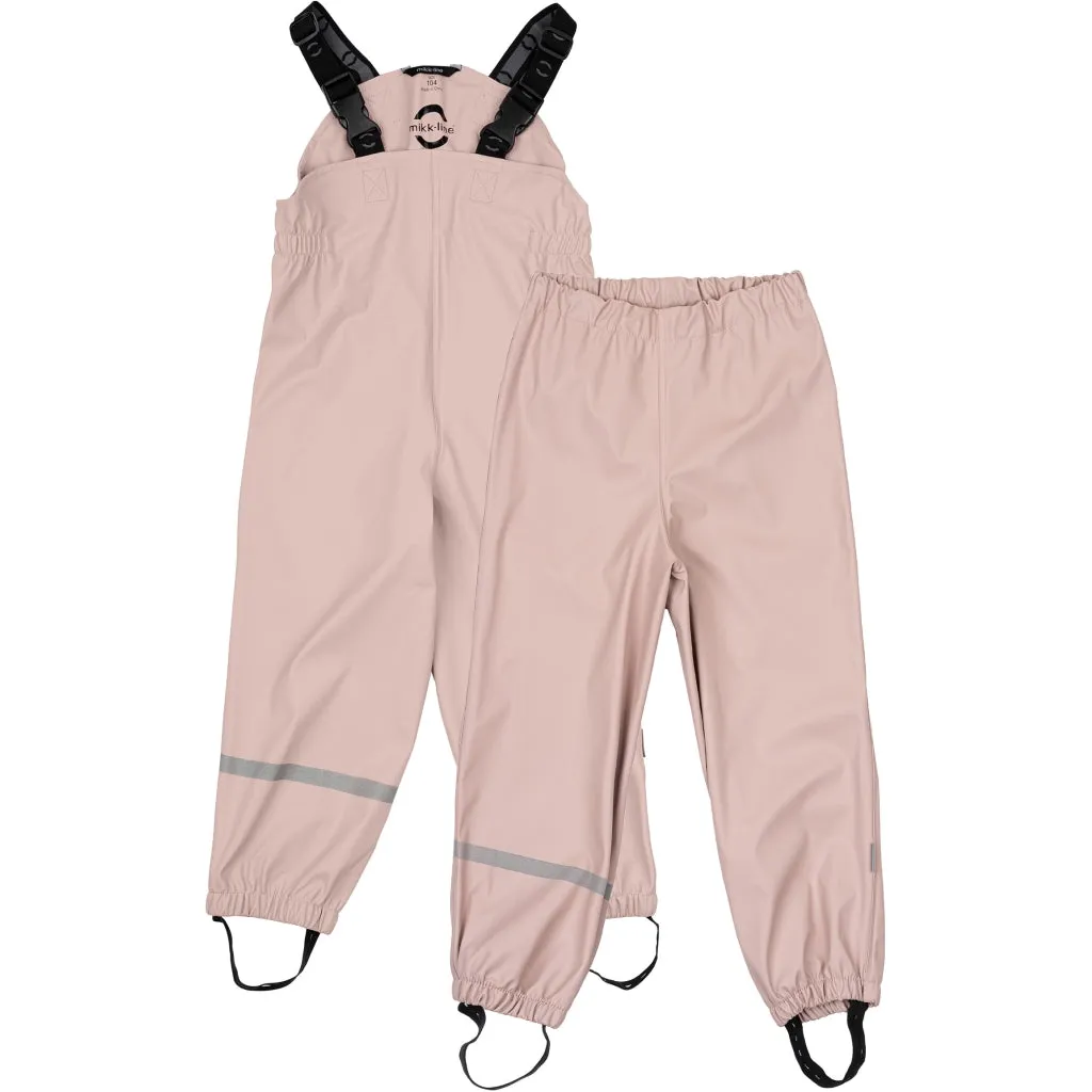 PU Rain Pants - Adobe Rose